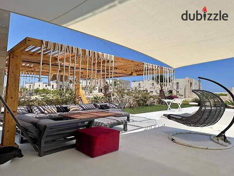 Own, in the latest Al Marasem project in Ras El Hekma, at the first offering price, a fully finished chalet with a direct view of the sea. 9