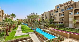 Receive immediately a 3-bedroom apartment for sale in the compound of Hub Town Hassan Allam, next to Madinaty