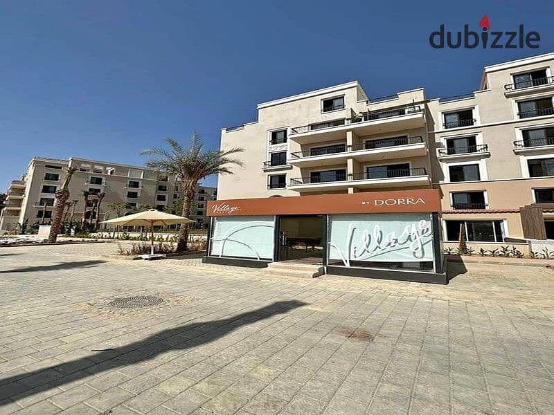 Fully finished apartment with air conditioners, immediate delivery, fully serviced compound in the heart of old Sheikh Zayed 10