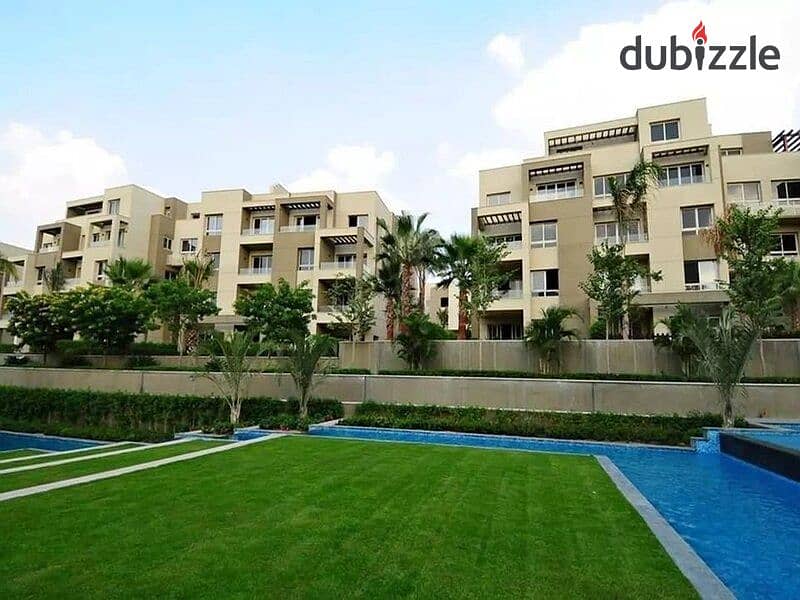 For sale, an apartment of 176 sqm with a garden of 226 sqm, to be received within a few months, in Haptown, Mostakbal City 0