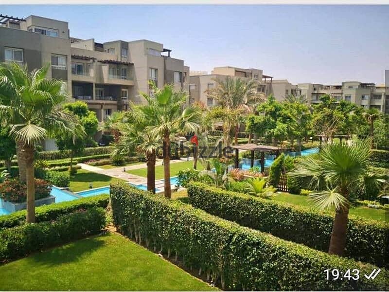 At the first offering price from Hassan Allam, a 3-bedroom apartment, finished with a kitchen and air conditioners, for sale directly on South Ninetie 4