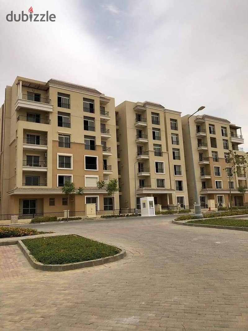 للبيع شقة 130م مع Private Garden  ب 831 الف مقدم فى كمبوند سراى sarai بالقاهرة الجديدة 5