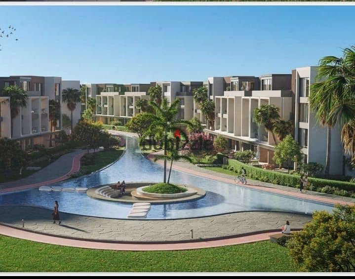 بنتهاوس متشطب بالكامل بقلب الشيخ زايد فيو الجولف ب بالم هيلز palm hills 7