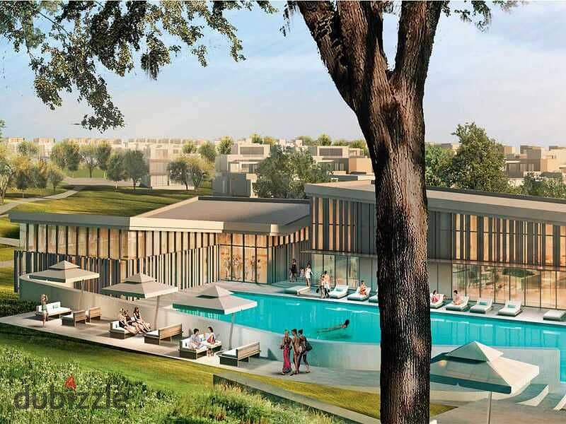 For sale, a fully finished 200 m apartment in Palm Hills New Cairo, one of the most upscale areas in the Fifth Settlement 2