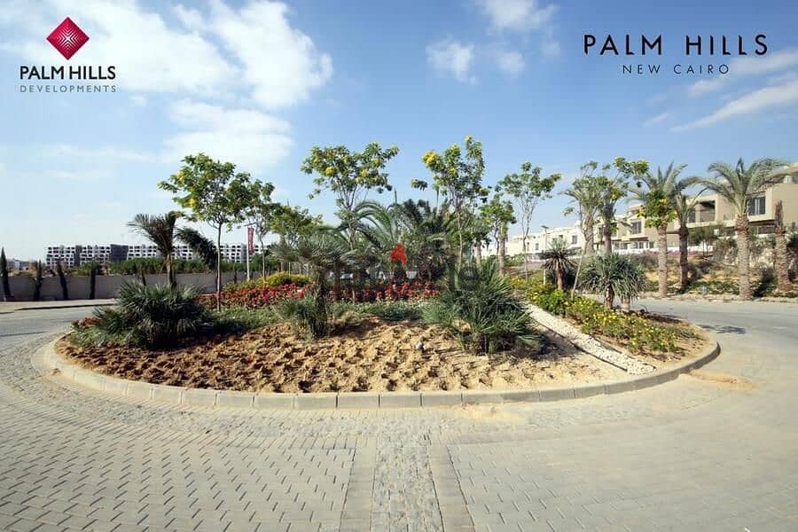 للبيع شقة 200 م متشطبة بالكامل فى بالم هيلز نيو كايرو Palm Hills New Cairo بارقى مناطق التجمع الخامس 4