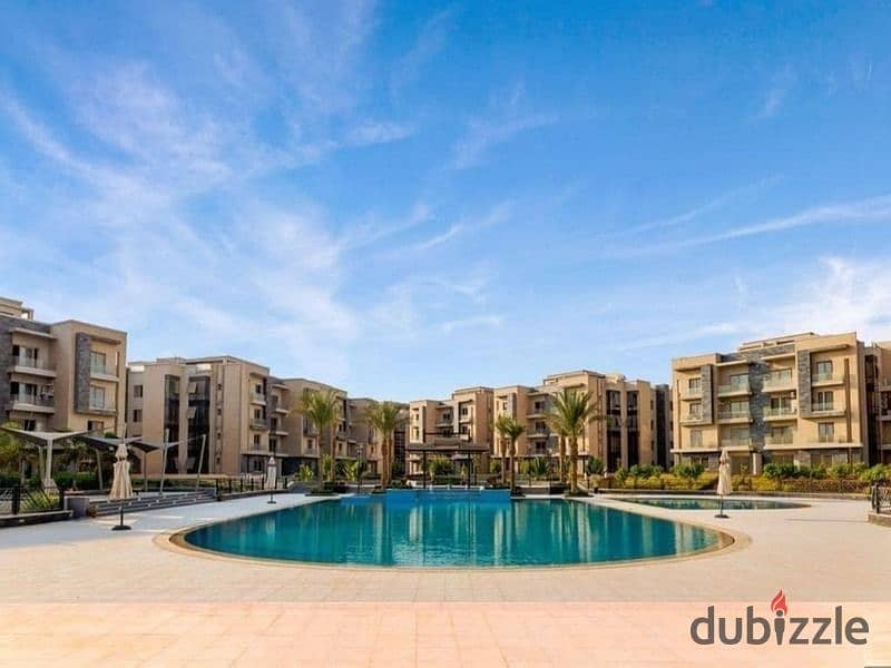 For sale, a two-bedroom apartment, immediate delivery, next to Palm Hills, in Gallaria Compound, New Cairo 8