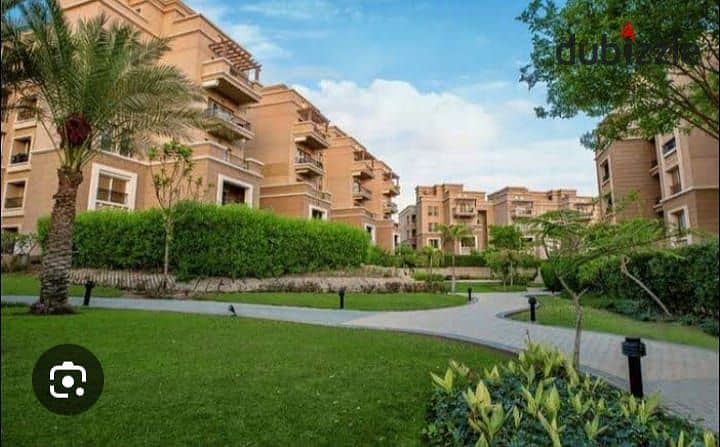 Penthouse for immediate sale, ready for viewing, fully finished with air conditioners, in Sheikh Zayed, October Plaza, from SODIC, in installments 1