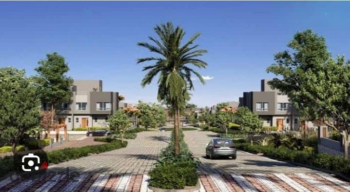 A twin house ready for inspection and immediate receipt in Old Sheikh Zayed, next to Al Karma, in front of Al Ahly Club, in installments 3