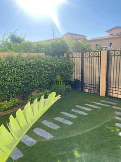 Ground floor apartment with garden prime location for sale in a fully serviced compound, Hyde Park Compound, New Cairo, directly on 90th Street and th 0