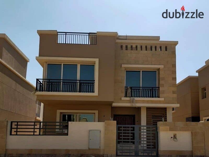 In front of Madinaty, own a 212 m² villa at the launch price, with convenient installments, in the heart of Mostakbal City 0