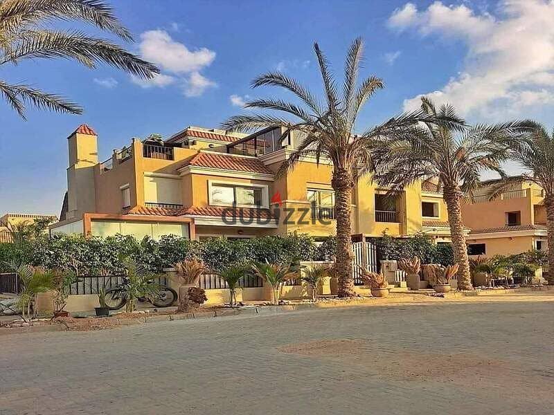 With a down payment of 750 thousand, own an S Villa directly in Madinaty Misr, on the Amal Axis, in the heart of Mostakbal City. 4