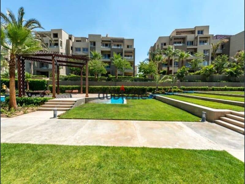 Receive immediately from Hassan Allam a large 3-bedroom apartment in a prime location in a fully serviced compound, Haptown Hassan Allam Compound 3