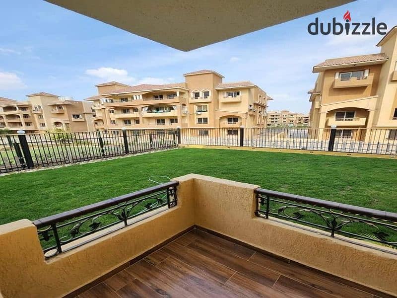 With 863 thousand down payment, own a 141-square-meter apartment with a 149-square-meter garden in front of the airport in Sarai Compound, Mostakbal C 8