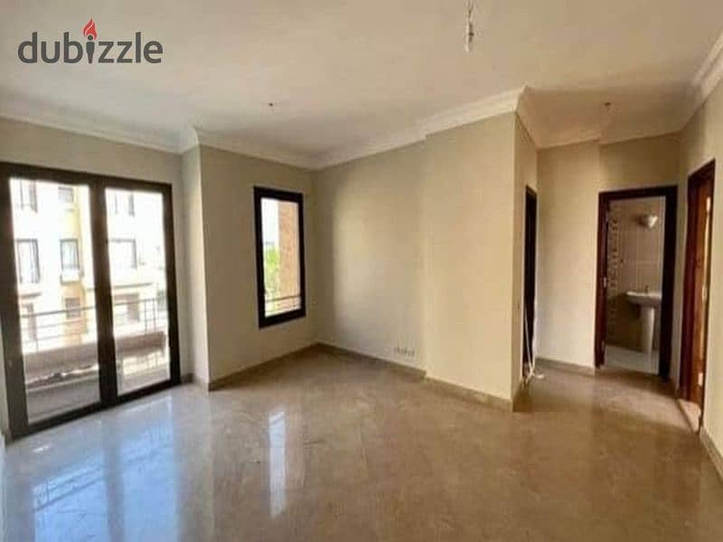 With 863 thousand down payment, own a 141-square-meter apartment with a 149-square-meter garden in front of the airport in Sarai Compound, Mostakbal C 9