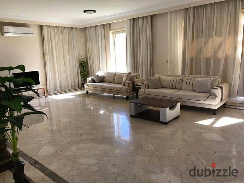 Own with Hassan Allam a fully finished, ultra super deluxe apartment in Metkal Compound, direct services on the southern 90th Street 0