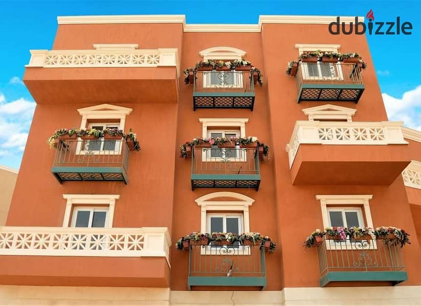 Apartment 228. M with garden 115. M in Compound  Art City  Al Mokattam Semi finished for sale under market price 6