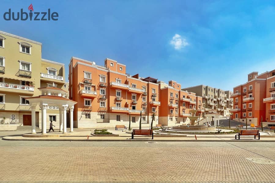 Apartment 228. M with garden 115. M in Compound  Art City  Al Mokattam Semi finished for sale under market price 7