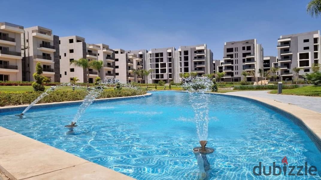 160 sqm apartment with the lowest down payment and immediate delivery minutes from Mall of Egypt in October 5