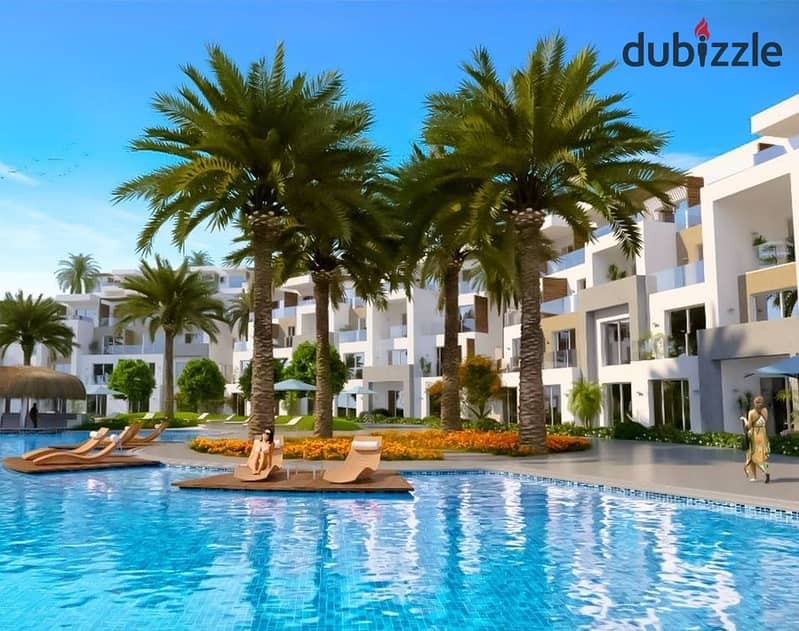 شاليه للبيع متشطب بالكامل في ذا جروف بفيو (pool + Lagoon + Sea) View وبالتقسيط علي 7سنوات 3