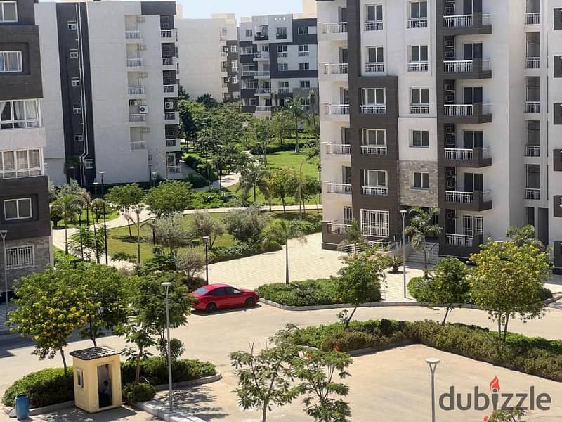 Apartment 78. M in Madinaty overlooking landscape for sale with down payment and installments over years 2