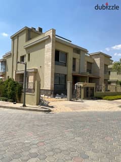 Twin house 400. M in Sodic Villette New Cairo semi finished ready to move at a special price