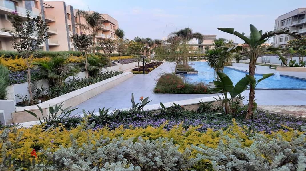 Apartment directly on the Lagoon in Galleria Compound, Fifth Settlement, immediate receipt 0