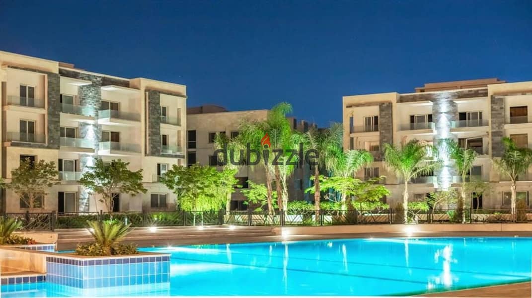 Apartment directly on the Lagoon in Galleria Compound, Fifth Settlement, immediate receipt 1