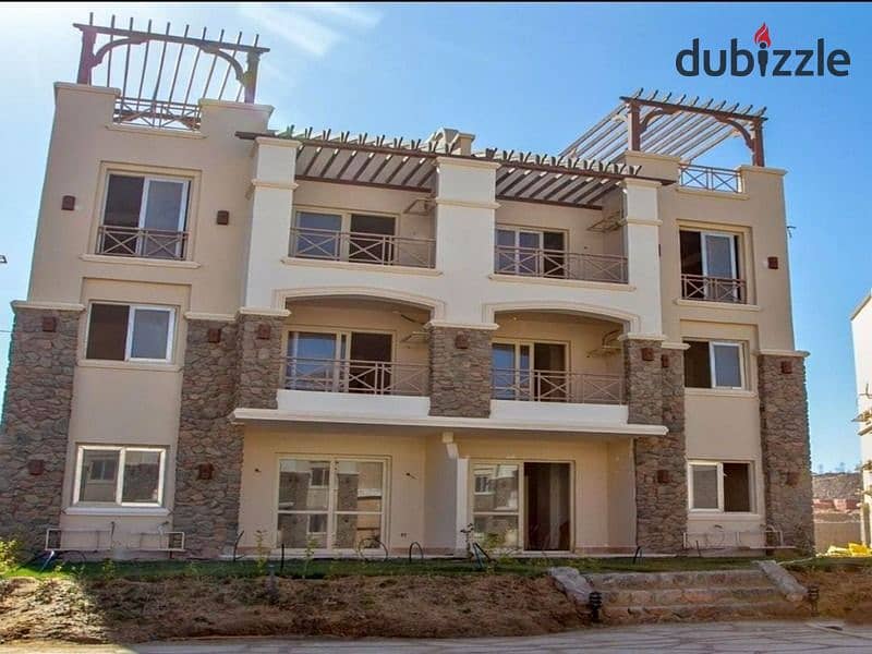 For 830 thousand down payment, a fully finished 3-bedroom chalet + Sea View in Blue Blue, Ain Sokhna 1