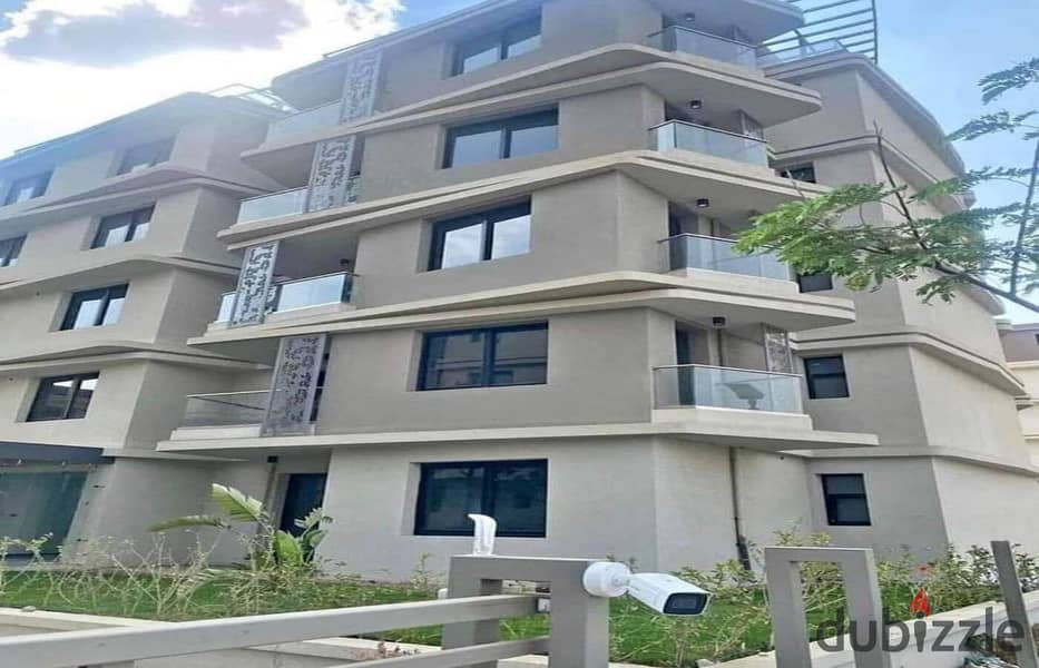 For sale, a finished apartment with immediate receipt in the heart of October, Badya Palm Hills Compound 9