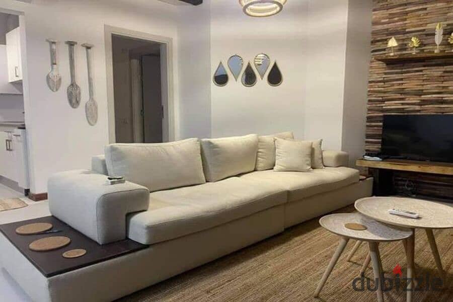 A fully finished two-room apartment for sale in Al Shorouk, Al Burouj Compound 5