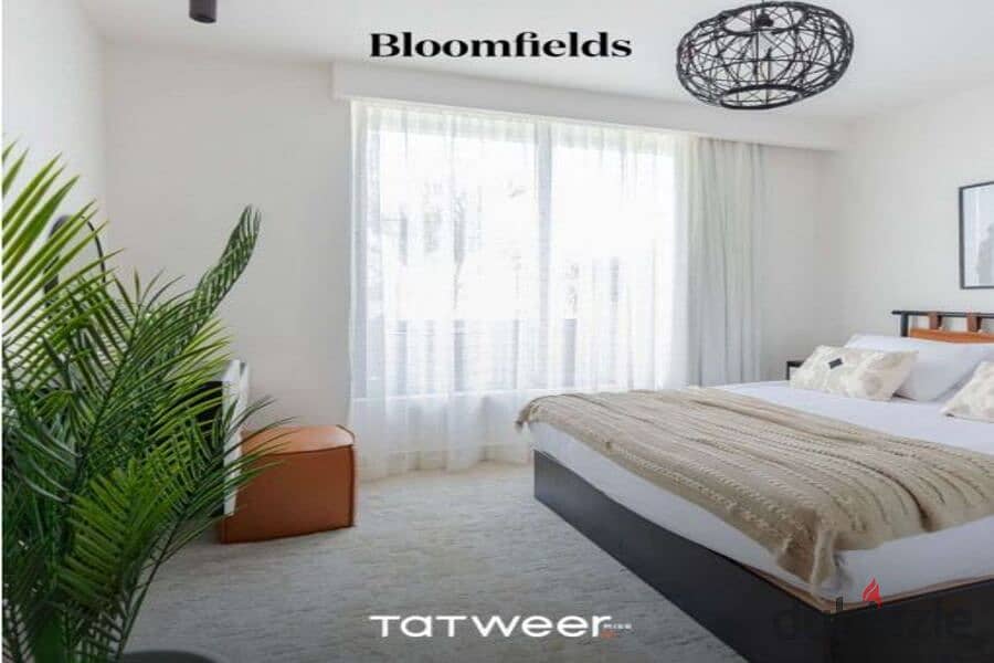 بالتقسيط حتى 12 سنة مع تطوير مصر Tatweer Misr امتلك دوبلكس مميزة فى بلوم فيلدزBloomfields 5