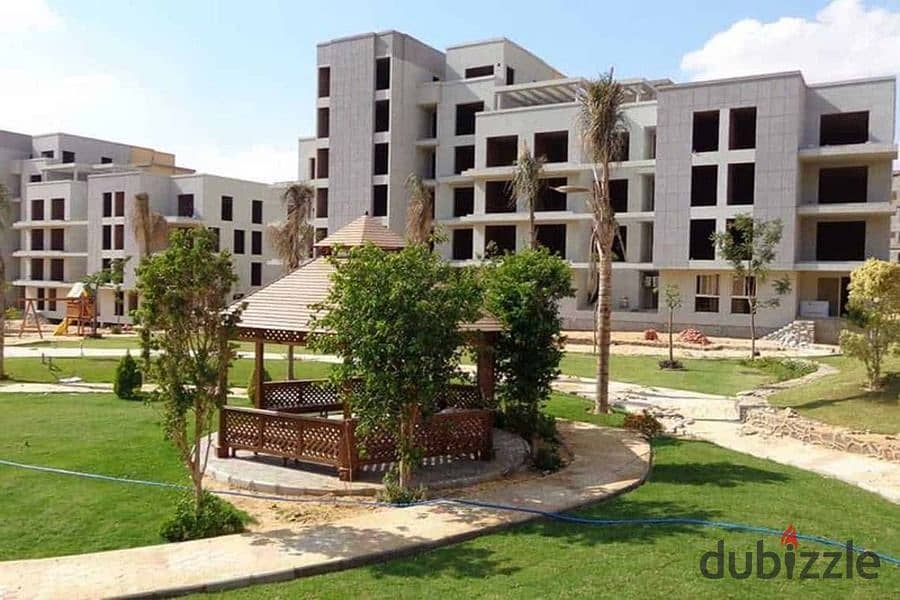 4-room duplex for sale in New Cairo, Creek Town, directly in front of Al-Rehab entrance 13