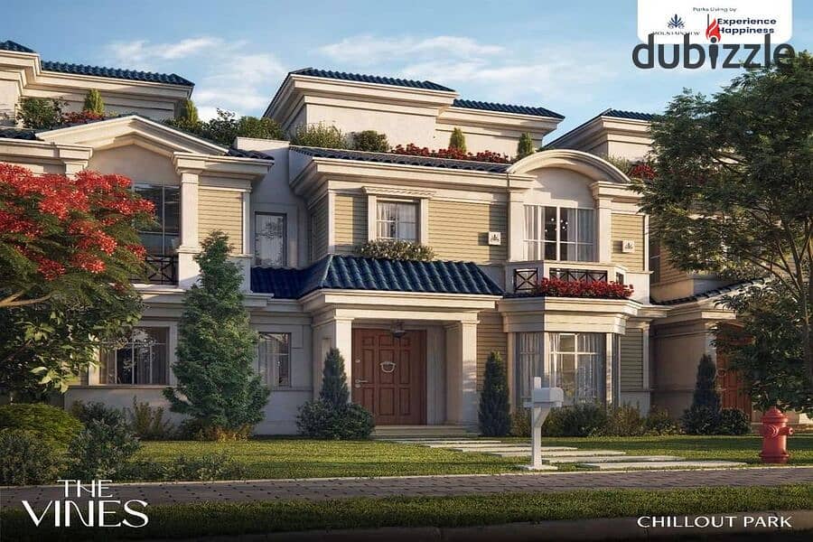 فيلا بجاردن للبيع في 6 امتوبر من ماونتن فيو اي سيتي  Mountain View Icity October Compound 7