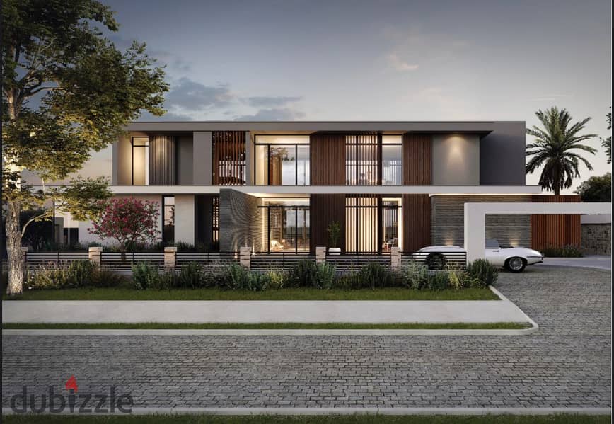 Own a 3-storey villa with a private swimming pool in SODIC THE ESTATES in Sheikh Zayed, with installments over 7 years 7