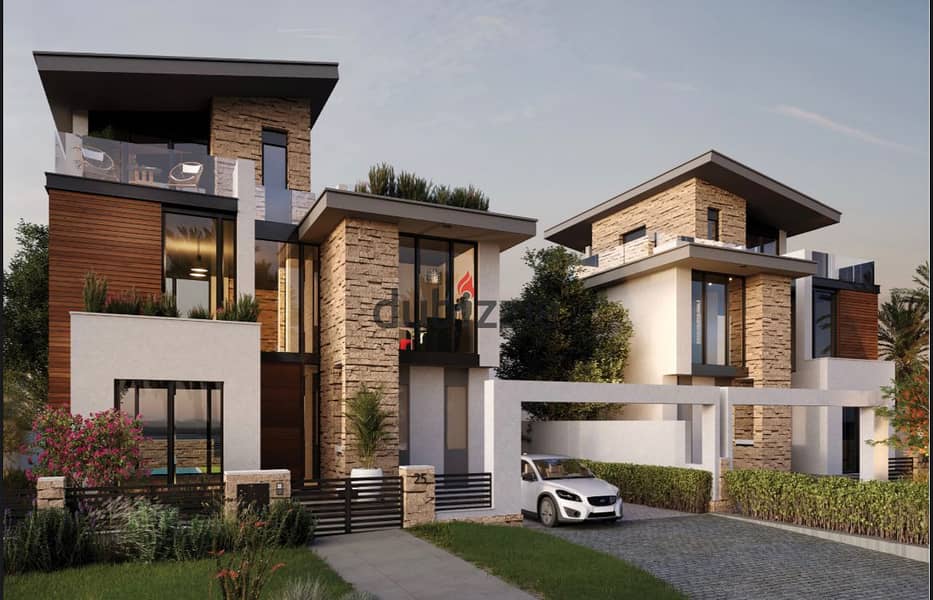 Own a 3-storey villa with a private swimming pool in SODIC THE ESTATES in Sheikh Zayed, with installments over 7 years 8