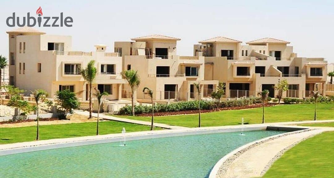 اخر توين هاوس جاهز للسكن 1184م في جولف فيوز GOLF VIEWS مع بالم هيلز بفيو خيالي علي الجولف 2