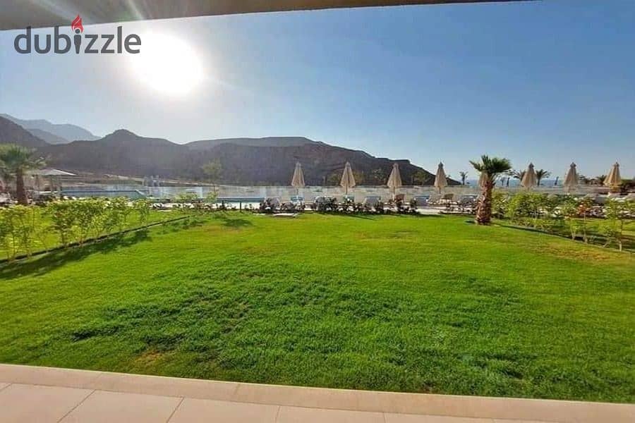 A 3-room chalet in the finest village of Ain Sokhna, with a direct view of the sea 0