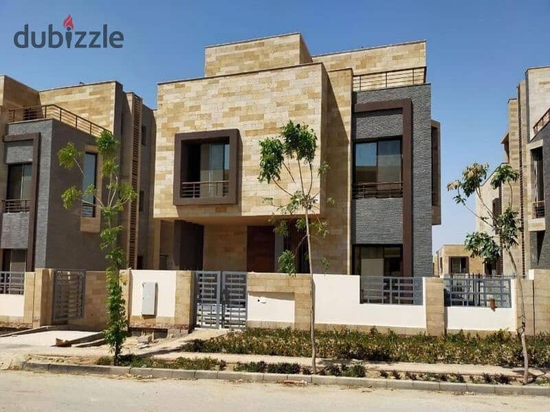 For sale in an excellent location in the heart of Mostakbal City, with the largest developers, I own Svillas with a down payment of 750 thousand 1