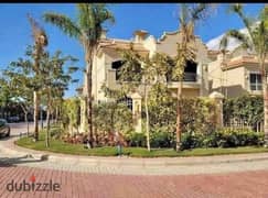 Villa with open view for sale  in compound Sarai new cairo 0