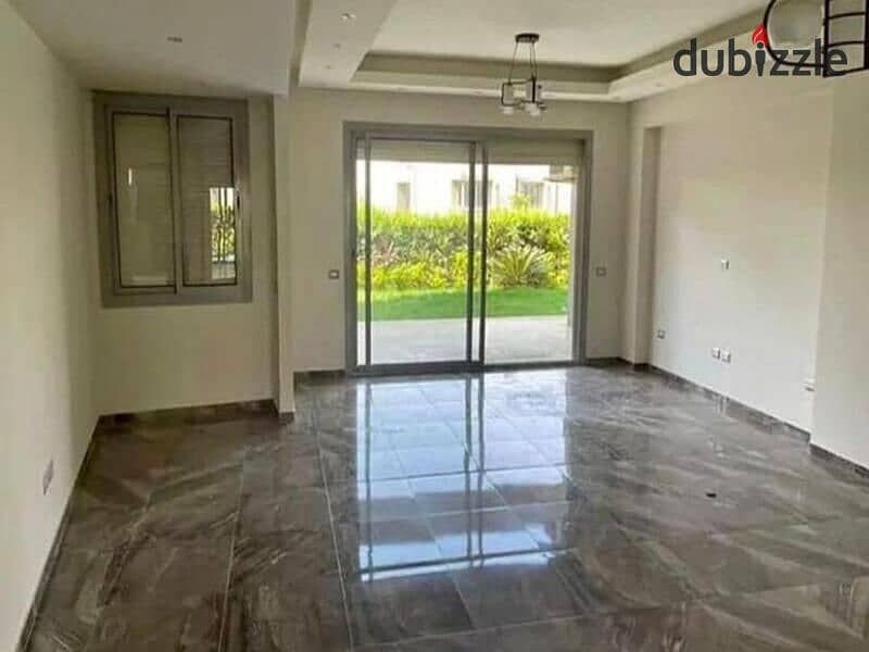 Duplex with garden for sale in Creek town directly on suez road in front of El rehab entrance 1