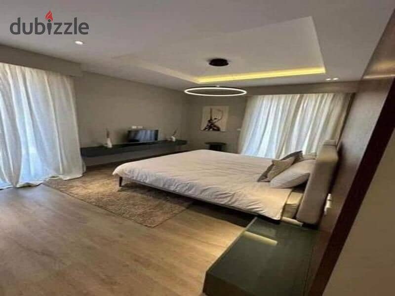 Apartment fully finished with Acs for sale in compound Village west in Elsheikh zayed 2