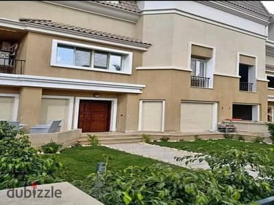 Duplex with open view for sale in compound Sarai directly on suez road beside Madinaty