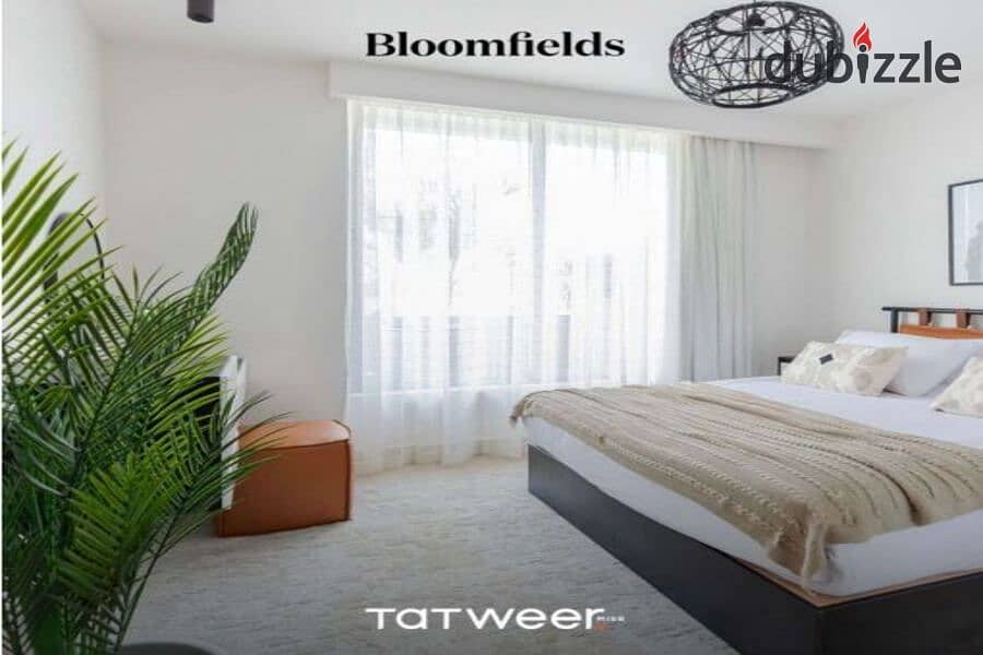 دوبلكس 254 متر بالتقسيط ع12 سنة من بلوم فيلدز Bloomfields 4