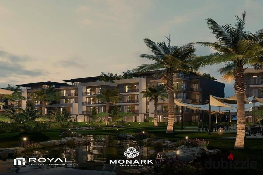 Own your apartment with a direct view of Madinaty and close to the American University Monark Mostakbal City 6