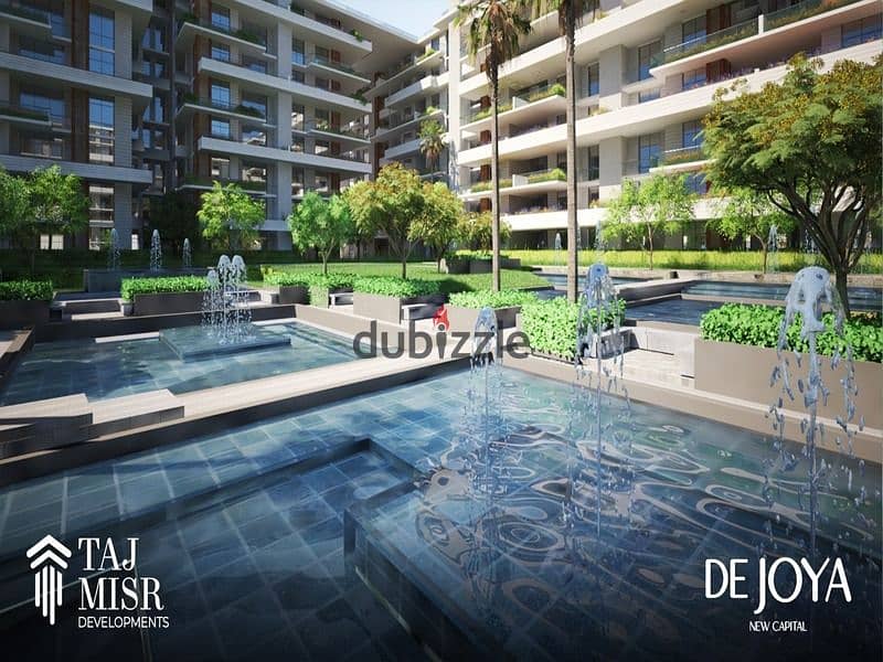 Own your apartment with immediate delivery in dejoya Compound, New Administrative Capital #taj masir 0