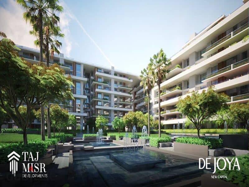 Own your apartment with immediate delivery in dejoya Compound, New Administrative Capital #taj masir 8