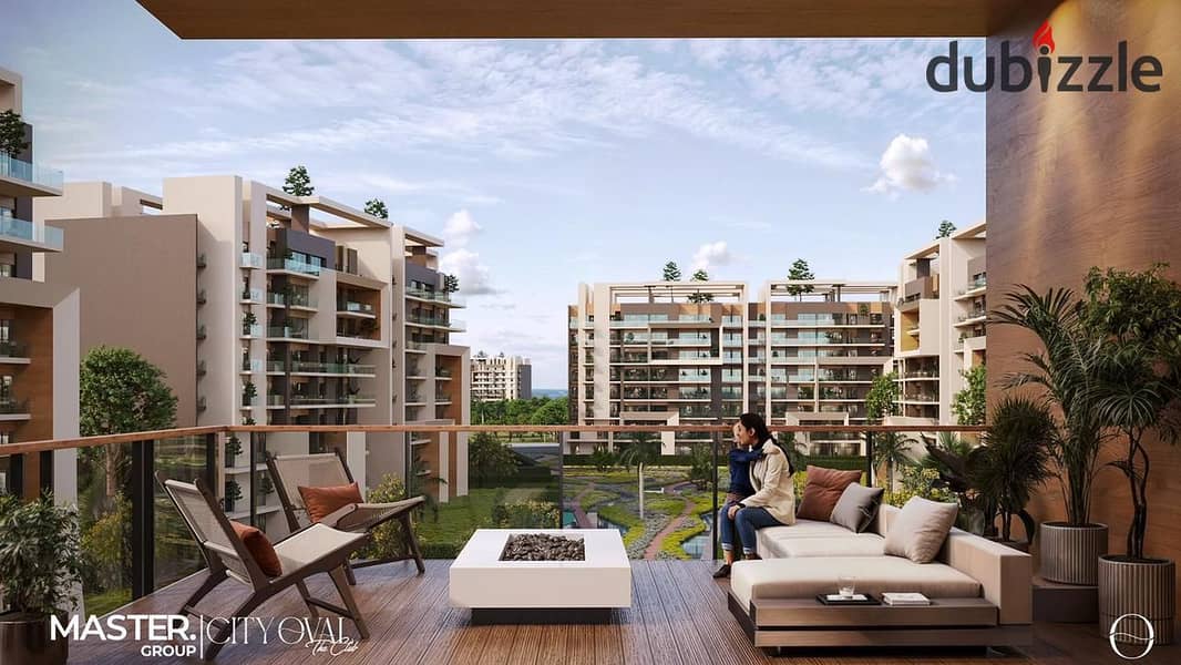 Apartment at a special price in the Administrative Capital in City Oval Compound  #master groub #CITY OVEL 1