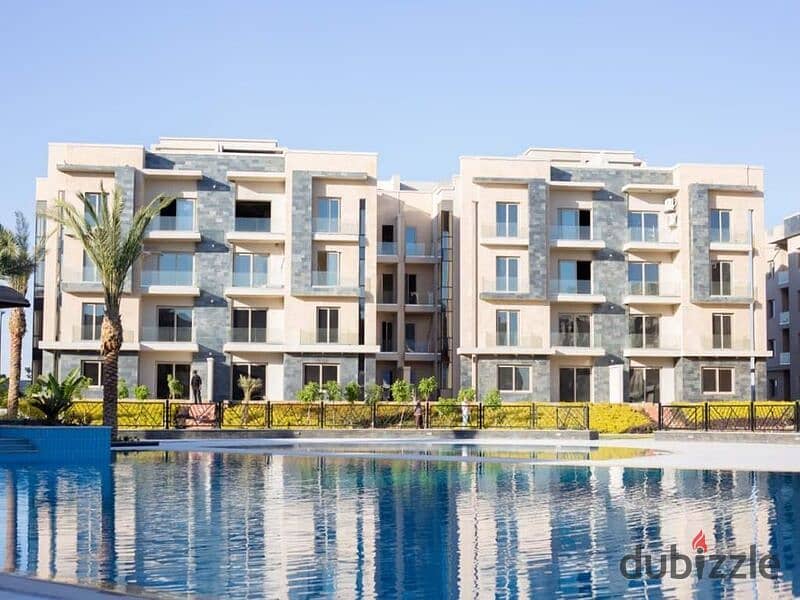 شقة مميزة استلام فوري بمنطقة الجولدت سكوير كمبوند جاليريا   Compound Galleria Residence New Cairo 4