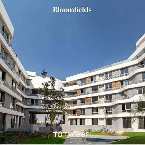 Distinctive apartment for sale in Bloomfields New Cairo compound ready for viewing  Delivery at the end of the year Bloomfields New Cairo 9