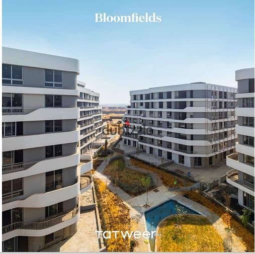 Distinctive apartment for sale in Bloomfields New Cairo compound ready for viewing  Delivery at the end of the year Bloomfields New Cairo 11